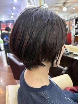 シャンプーボーイアネックス(SHAMPOO BOY Annex) 大人可愛いショートボブby ERINA