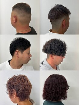 お客様の頭の形、くせに合わせて似合わせカットをご提案します！朝のセットが楽に☆