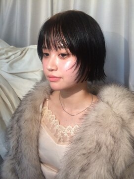 ラパンセヴェール(LA PENSEE VERT) パツっとミニボブ レイヤーカット