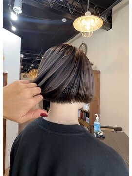 表面ハイライト・ボブスタイル