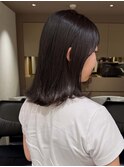 髪質改善/ストレート/艶髪/透明感/グレージュ/前髪/恵比寿駅
