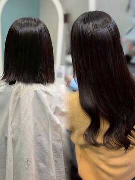 ブランシスヘアー(Bulansis Hair) ボブでも地毛消滅 ロングヘアー