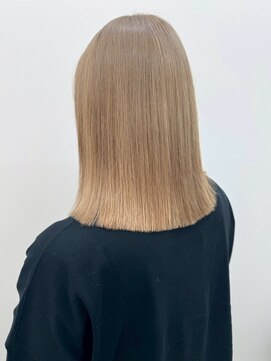 アルファ(alpha) 大人ガーリー/ダークアッシュ/似合わせカット/ミディアムレイヤ