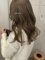 エイチ(H)&nbsp;フェイスフレーミングルーツカラー天使の羽バングネオウルフボブ