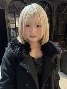 ノラ ギンザ(NORA GINZA) 【池崎】透明感抜群◎ホワイトブロンド