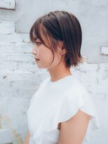 サニーサイド(SUNNY SIDE)&nbsp;ミディアム外ハネスタイル