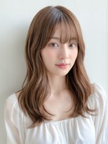 アブルトゥーヘアー(able to hair)&nbsp;愛されスタイル♪ミルクティーライトブラウン
