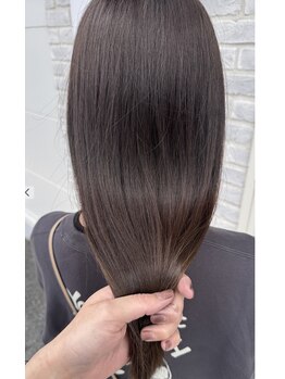 ウェルズ グランデ 奈良店(Well's GRANDE)の写真/くせ毛・うねりにお悩みの方へ♪縮毛矯正でサラサラ・ツヤツヤのストレートヘアに