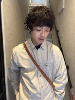 ヨハク メンズ 大阪梅田中崎町(yohaku メンズ) メンズカット+ニュアンスパーマ