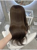 透明感たっぷりヘーゼルベージュ