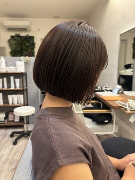エイティヘア(Eighty hair) 大人かわいい艶感ボブ