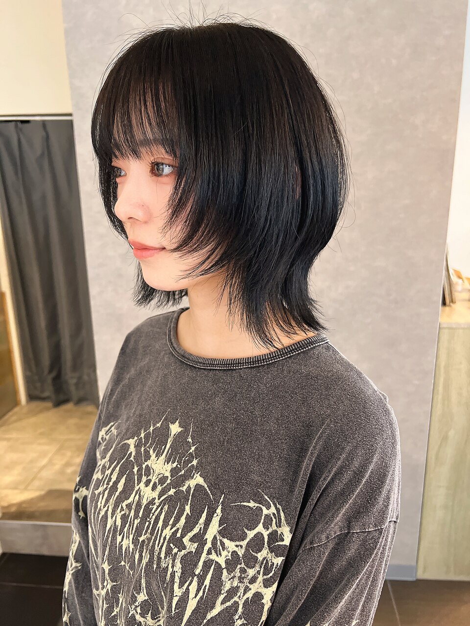 CAF松本/ウルフカット/ブルーカラー/大阪/心斎橋：L211836579｜カフ