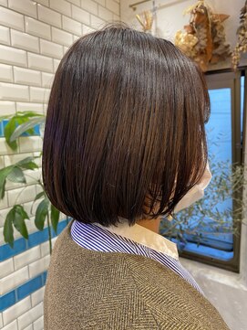 シー バイ ロンド 新宿(Sea by Lond) 【藤原三知代】小顔に見えるミニボブ