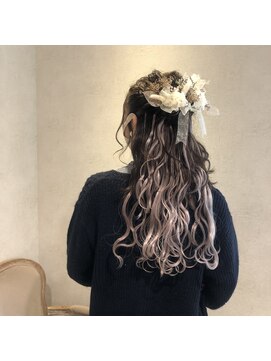 カルテット(Quartett) 【Quartett】ハーフアップ　卒業式アレンジ