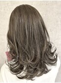 大人女子外ハネヨシンモリスタイル