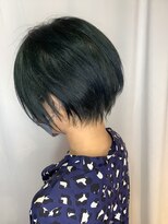 ヘアーメイク トレコローリ(hair make trecolori) 【trecolori 津田沼】ビリジアングリーン