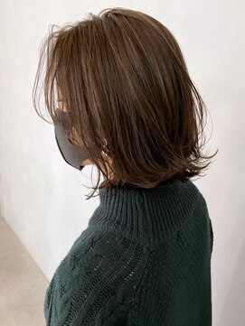 アイティー バイ アルバム 浦和店(IT by ALBUM) オリーブボブ_マロンベージュAラインボブ_ba318741