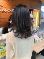 ブレス 小阪店(brace)&nbsp;レイヤーカット×ダークグレージュ