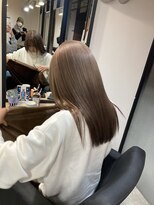 ラフ 難波店(LAFF)&nbsp;#黒髪#ボブルフ#ネビージュ#小顔#ワンレン