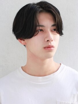 メンズサロン ブロック(Men's Salon bloc) センターパートマッシュ