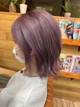 クロック バイ オハナ(Clock by Ohana) ハイトーン　パープル