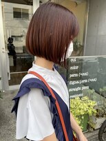 ソファ(sofa)&nbsp;ミニボブ×透明感　暖色カラー