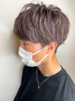 イデア 八潮店(IDEA)の写真/【八潮駅徒歩30秒】カット+シャンプーの定番メニューから人気のカット+カラーのメンズ限定クーポンご用意◎