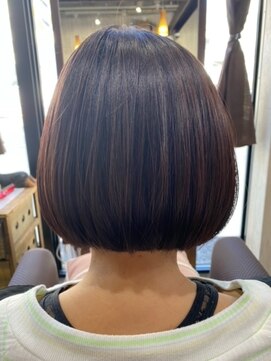 ビーチェ 小岩(Bice) Aラインボブ/テラコッタ/艶髪/大人巻き/髪質改善縮毛/京成小岩