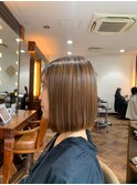 [大人女性サロン/広尾]ハイライトボブ