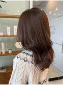 大人かわいい20代30代40代小顔ショコラベージュ　Zina本八幡