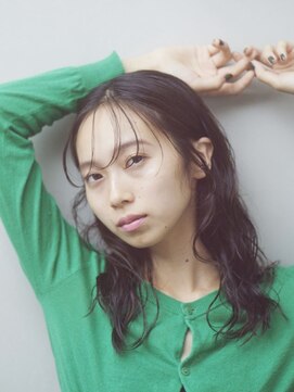 エス ヘア サロン(S. HAIR SALON) カジュアルパーマ×シースルーバング