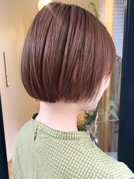 ローネス(LONESS) あごラインのぱつっとミニボブ◎