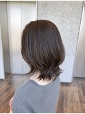 ウルフグレージュ / くびれボブ
