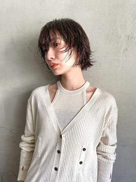 フィルムス 表参道(FILMS) くびれヘア/アプリコットオレンジ/髪質改善/縮毛矯正/表参道