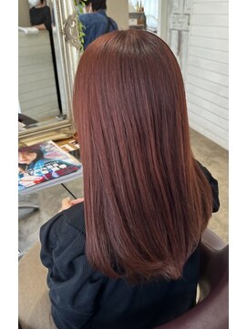 グリー ヘアープロデュース(Gree hair produce) 【Gree金子】セミロング/ピンク系カラー/ピンクブラウン