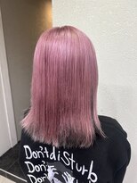 プライズ 成増店(prize)&nbsp;ペールピンクカラーシアーカラーセミディ成増地下鉄成増大山