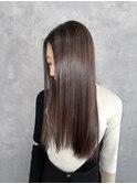 髪質改善とハイライトのグレージュスタイル！「元住吉美容室」