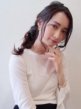 アレンヘアー 甲南本通り店(ALLEN hair) ルーズな編み込みヘア