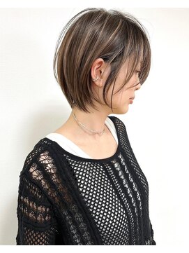 ジルブラン 横浜関内(JIL BLAN) ハイライトバレイヤージュダブルカラーケアプリーチ30代40代