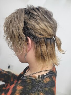 ベリッシモ(Bellissimo) メンズ　ハーフアップ