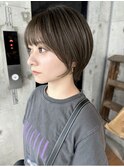 小顔ショート【福岡 パーマ デジタルパーマ 髪質改善】