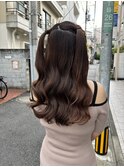 ハーフツインアレンジ