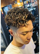 バーバー スタジオ ラフテル(Barber Studio RAFTEL)&nbsp;パーマスタイルレベル5