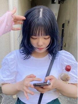 パークレーン アイス イヴェン(park lane ICI yeven) ブルー￥ブルーブラック／レイヤー／ウルフ