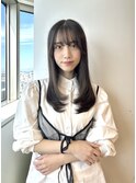 くすみブルーレイヤーロング［町田/町田駅/髪質改善/縮毛矯正］