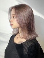 トーン(TONE) ピンクグレージュ/韓国/艶髪