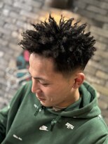 スリーセント 栄(3/cent) スパイキーショートアフロ