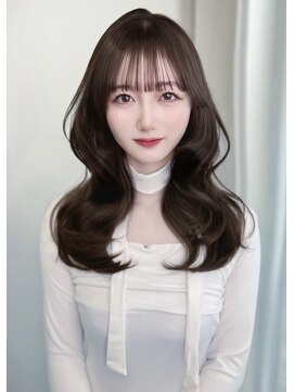 リッカ(LICCA) 【RINA】チョコレートブラウン／フォアード韓国巻き／シースルー