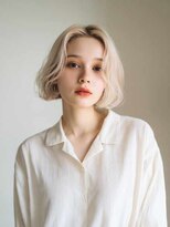 シェル 立川(shell) くびレイヤーエモージュグレージュカラーくびれショート【立川】