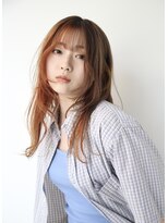 ステップボーンカットオオサカ(STEP BONE CUT OSAKA Via TICK-TOCK)&nbsp;【ステップボーンカット】ハイトーンデザインカラー/レイヤー